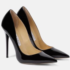 Jimmy Choo Anouk Patent Leather Heel